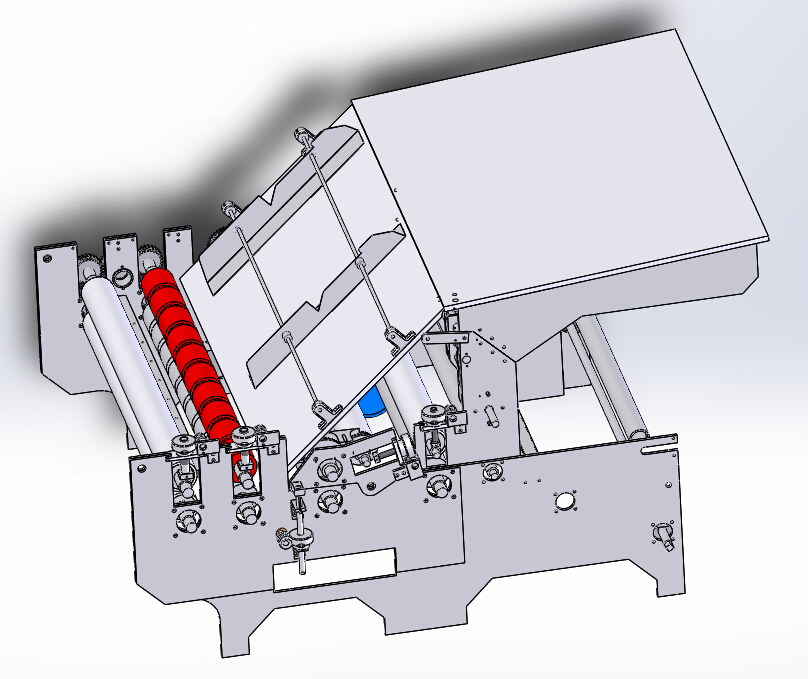 经典瓦楞纸板机(瓦楞纸板生产设备)